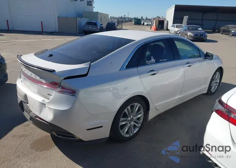 2013 Lincoln Mkz Hybrid из США, поврежденный, VIN 3LN6L2LU7DR827314